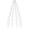 vidaXL Weihnachtsbaum-Lichternetz mit 150 LEDs Mehrfarbig 150 cm