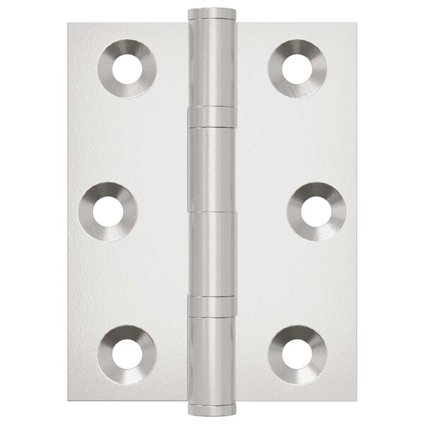 vidaXL Scharnier 720 pcs Silber 50 x 38 x 1,3 mm Stahl