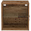 vidaXL Schwebendes Regal Braun 40 x 28,5 x 40 cm Holzwerkstoff