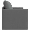 vidaXL Schlafsofa 110cm Dunkelgrau Stoff