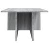 vidaXL Couchtisch Grau Sonoma 111,5x50x33 cm Holzwerkstoff