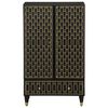 vidaXL Highboard 60x33x100 cm Massivholz Mango