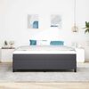 vidaXL Boxspringbett Dunkelgrau 180 x 200 cm Samt