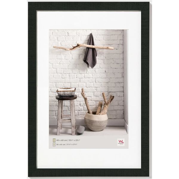 Walther Design Bilderrahmen Home 60 x 80 cm Schwarz