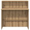 vidaXL Empfangstheke Artisan-Eiche 100x50x103,5 cm Holzwerkstoff