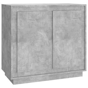 vidaXL Sideboard Betongrau 80x34x75 cm Holzwerkstoff