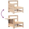vidaXL 10-tlg. Garten-Sofagarnitur Massivholz Kiefer