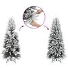 vidaXL K&uuml;nstlicher Weihnachtsbaum mit 150 LEDs mit St&auml;nder Wei&szlig; 150 cm