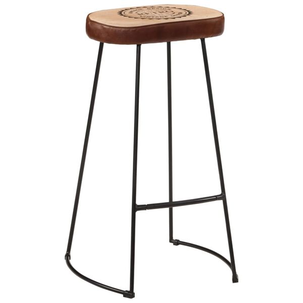 vidaXL 7-tlg. Bar-Set Raues Mangoholz und Metall