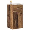 vidaXL Sideboard mit Schubladen Altholz 38 x 34 x 75 cm