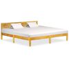 vidaXL Massivholzbett Mango 200x200 cm