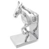 vidaXL Buchst&uuml;tzen 2 stk. Silber 11 x 14 x 25 cm Aluminium