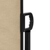 vidaXL Seitenmarkise Ausziehbar Beige 100x300 cm