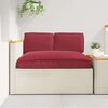 vidaXL Kissenset 3 pcs Weinrot Oxford-Stoff