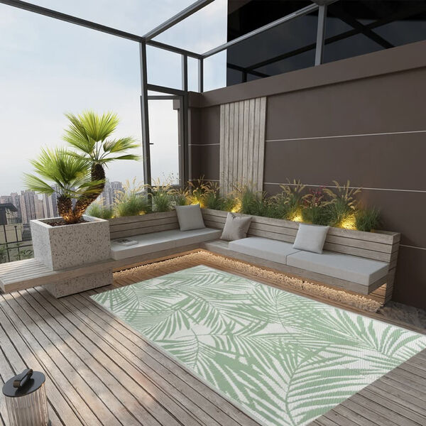 vidaXL Outdoor-Teppich ARAKIL Gr&uuml;n 160x230 cm PP