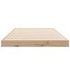 vidaXL Bodenbettrahmen Natur 80 x 220 cm Massives Kiefernholz