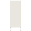 vidaXL Highboard Weiß 35x39x103,5 cm Stahl