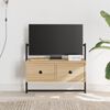 vidaXL TV-Wandschrank Sonoma-Eiche 60,5x30x51 cm Holzwerkstoff