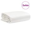 vidaXL Abdeckplane Wei&szlig; 3x4 m 650 g/m&sup2;