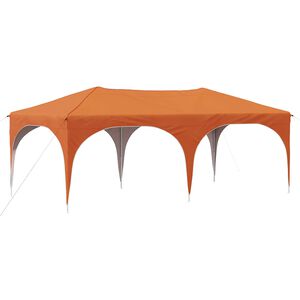 vidaXL Pop-up Partyzelt Orange 575 x 288 x 245 cm Oxford-Stoff