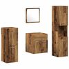 vidaXL Badezimmerm&ouml;bel-Set 4 stk. Altholz 41 x 38,5 x 46 cm