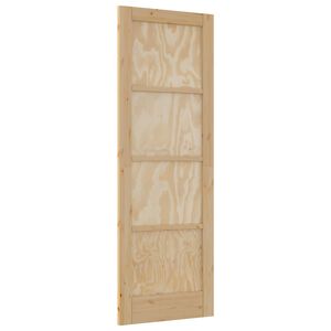 vidaXL Interior T&uuml;r 73,5 x 211 cm Sperrholz Natur