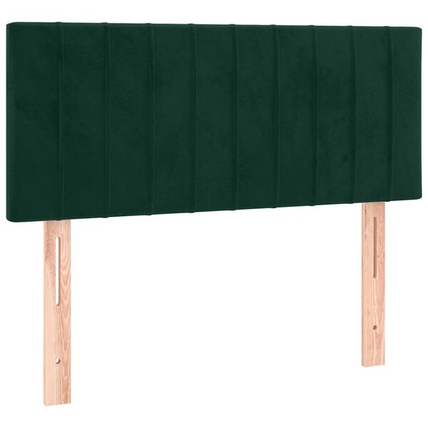 vidaXL Kopfteil Dunkelgr&uuml;n 90x5x78/88 cm Samt