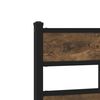 vidaXL Bettgestell ohne Matratze mit Kopfteil Sonoma-Eiche 75x190 cm