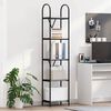 vidaXL B&uuml;cherregal Graues Sonoma 40 x 30 x 183 cm Holzwerkstoff
