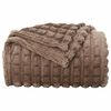 vidaXL &Uuml;berwurfdecke Kamel 150 x 130 cm Fleece