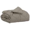 vidaXL Sommerdecke 200 x 140 cm Sommer 200 gsm Hellgrau