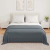 vidaXL Wohndecken 6 pcs Dunkelgrau 280 x 210 cm Fleece