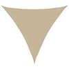 vidaXL Sonnensegel Beige 2x2x2 m 100% Polyester Oxford