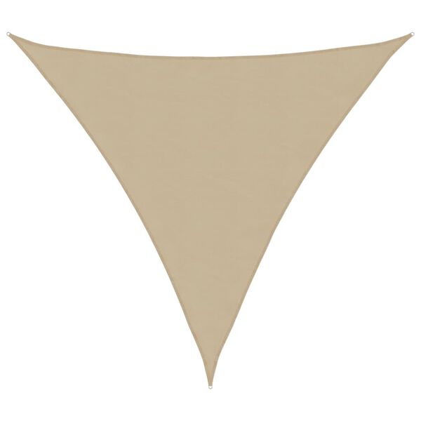 vidaXL Sonnensegel Beige 2x2x2 m 100% Polyester Oxford