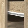 vidaXL Highboard Sonoma-Eiche 37,5x35x180 cm Holzwerkstoff