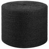 vidaXL Juteseil 8 mm Schwarz 100% Tossa Jute