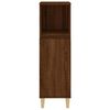 vidaXL Badschrank Braun Eichen-Optik 30x30x100 cm Holzwerkstoff
