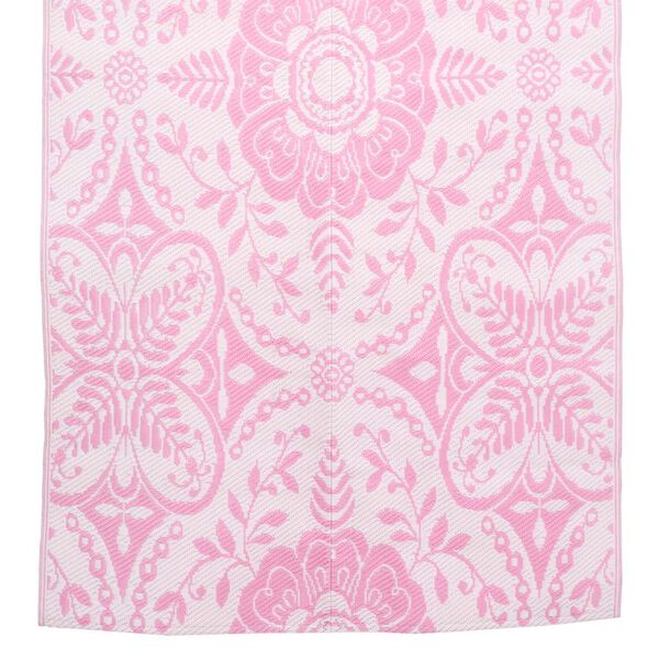 vidaXL Outdoor-Teppich ARAKIL Rosa 120x180 cm PP