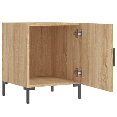 vidaXL Nachttisch Sonoma-Eiche 40x40x50 cm Holzwerkstoff