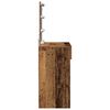 vidaXL Schminktisch Altholz 100 x 40 x 130 cm Holzwerkstoff