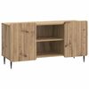 vidaXL TV-Schr&auml;nk 102 x 34,5 x 52 cm Artisan-Eiche Holzwerkstoff