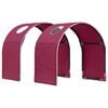 vidaXL Bett-Tunnel f&uuml;r Kinder-Hochbetten 2 stk. Rot Polyester