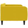 vidaXL Tagesbett Gelb 90x200 cm Samt