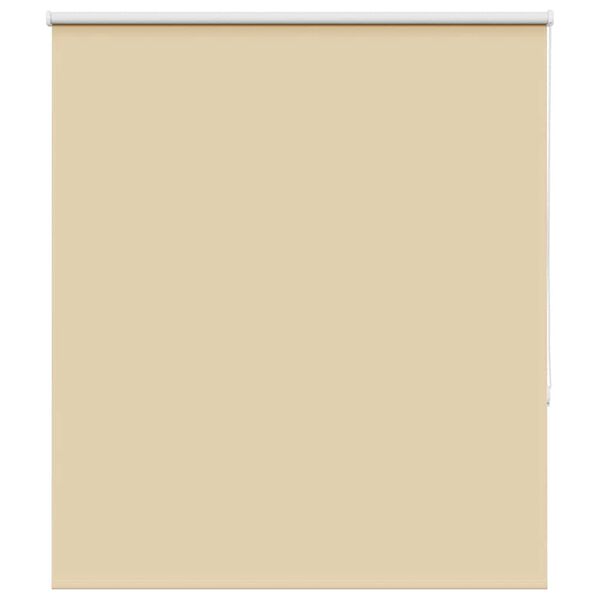 vidaXL Verdunkelungsrollo Beige 135x130 cm Stoffbreite 131,6 cm
