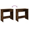 vidaXL Schreibtisch R&auml;uchereiche 80x40x75 cm Holzwerkstoff