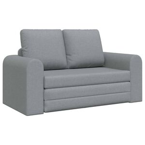 vidaXL Sofa Bett Hellgrau 148 x 71 x 83 cm Stoff