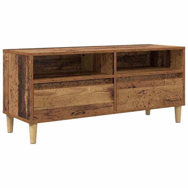 vidaXL TV-Schr&auml;nk Altholz 100 x 34,5 x 44,5 cm Holzwerkstoff
