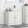vidaXL Waschbeckenunterschrank VIGO Wei&szlig; und Antikwei&szlig; 68 x 34 x 59 cm