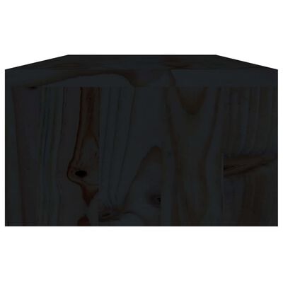 vidaXL Monitorständer Schwarz 60x23,5x12 cm Holzwerkstoff
