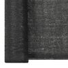 vidaXL Sichtschutznetz HDPE 1x10 m Schwarz